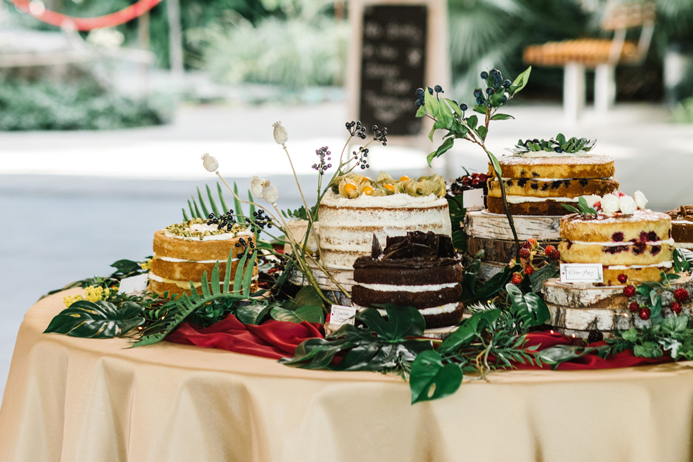 Wedding food grasing board